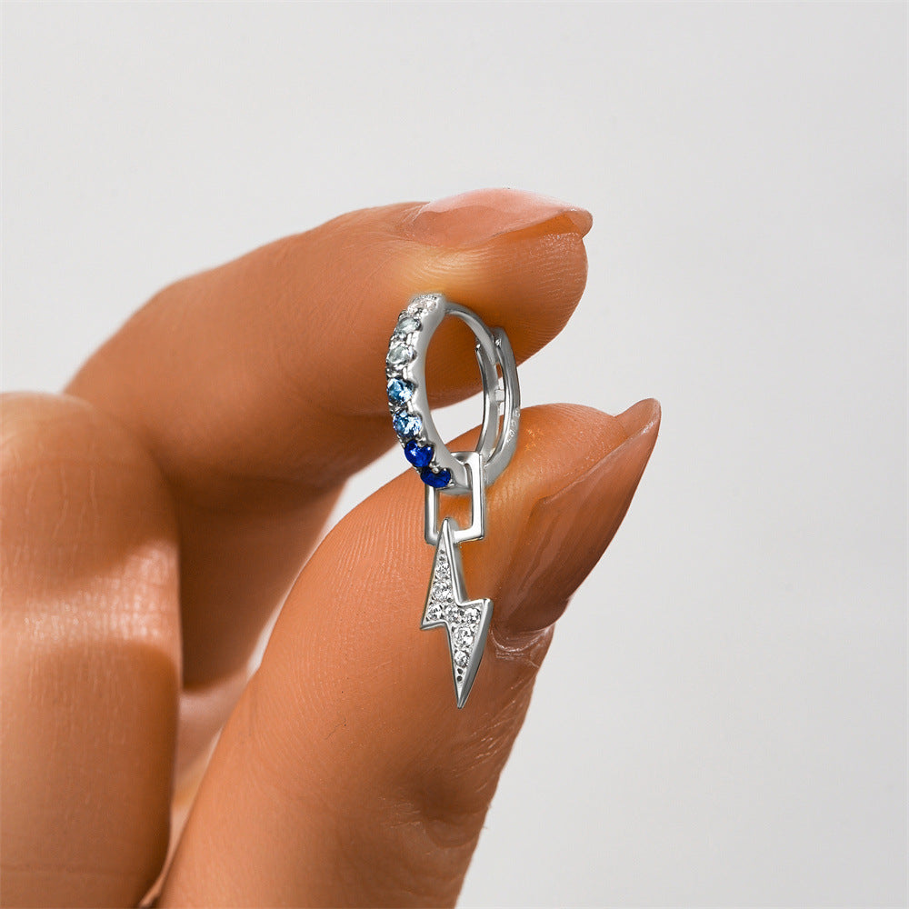 1 Stück 925 Sterling Silber Zirkon 925 Sterling Silber Ohrringe Schildkröte Teufelsauge Fisch Tropfenohrringe | Shop Nory