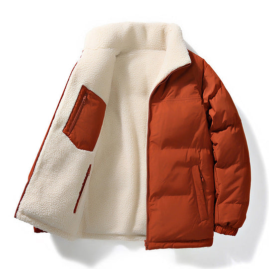 Damen Steppjacke mit Innenfutter und Taschen – Warme Winterjacke