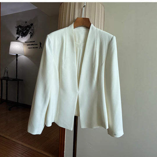 Damen Eleganter Blazer mit asymmetrischem Schnitt Shop Nory