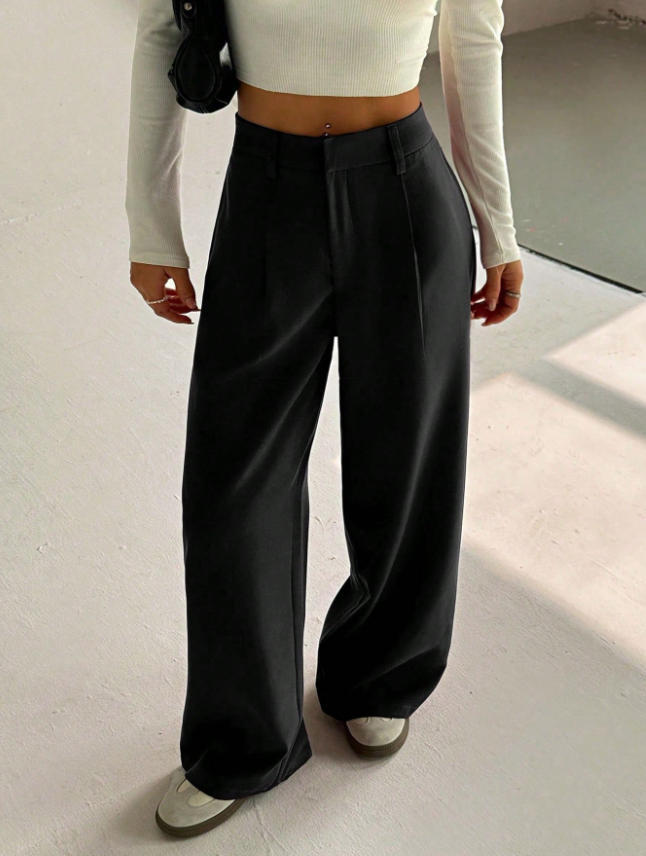Damen weite Anzughose Shopnory