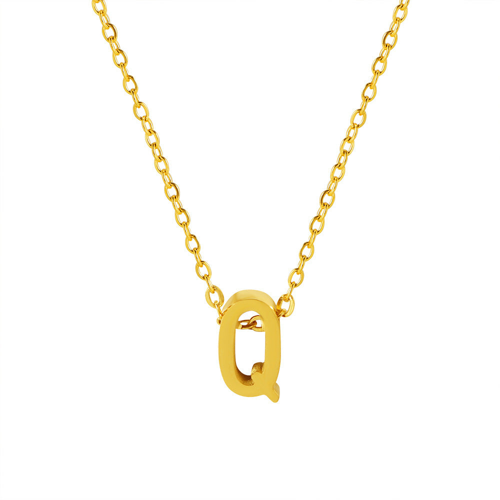 Damen personalisierte Initial Anhänger Halskette Shop Nory