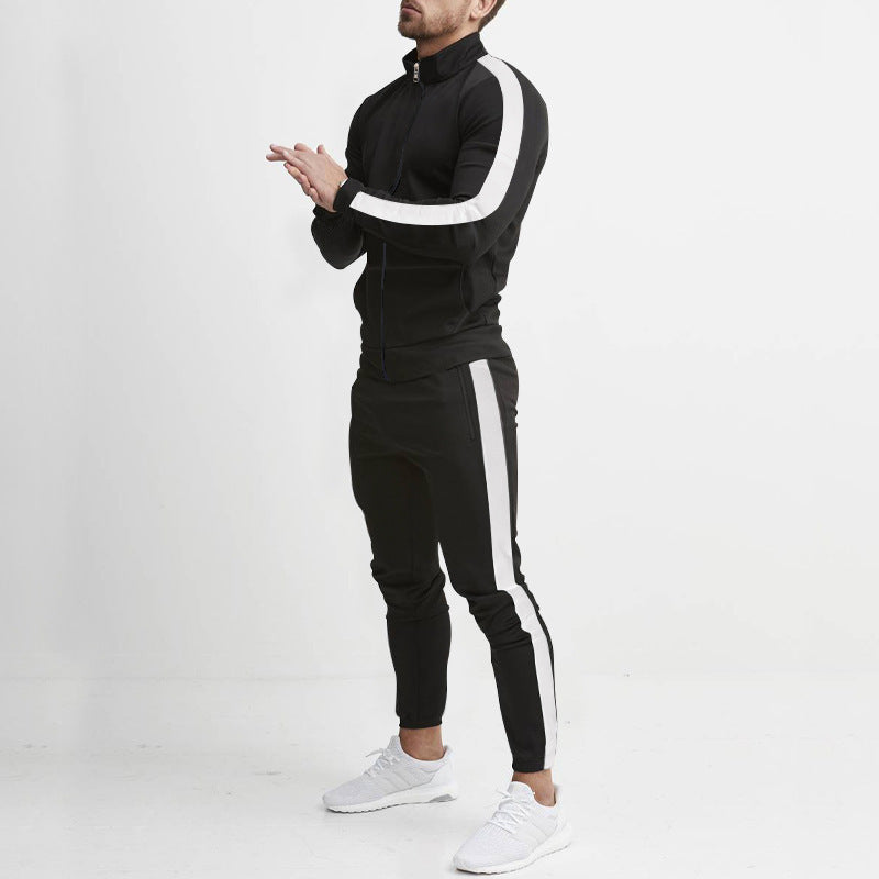 Herren Sportanzug mit praktischen Reißverschlusstaschen und atmungsaktivem Material