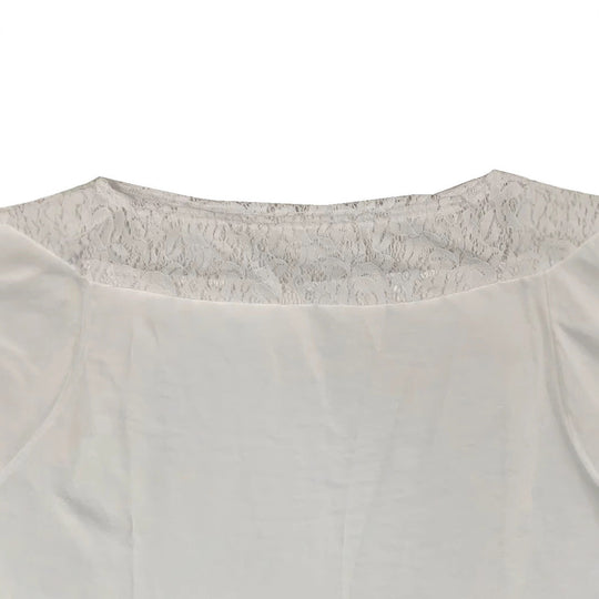 Damen luftiges Sommerkleid mit raffinierten Spitzenakzenten