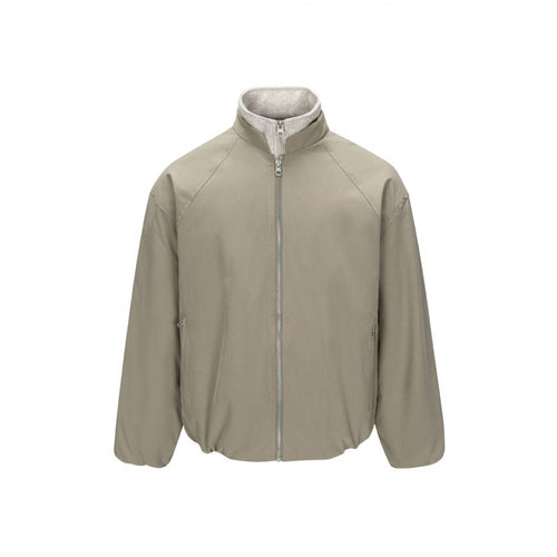 Herren Ultraleichte Tech-Blousonjacke mit Raglanärmeln, Stehkragen und Reißverschlusstaschen Shop Nory