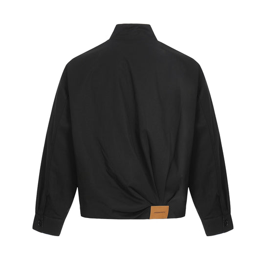 Herren Leichter Windbreaker‑Blouson mit Funnelkragen und verdeckten Reißverschlüssen Shop Nory