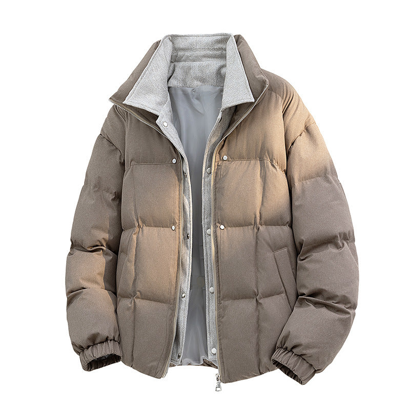 Herren Gepolsterte Steppjacke mit Thermofutter und hohem Kragen Shop Nory