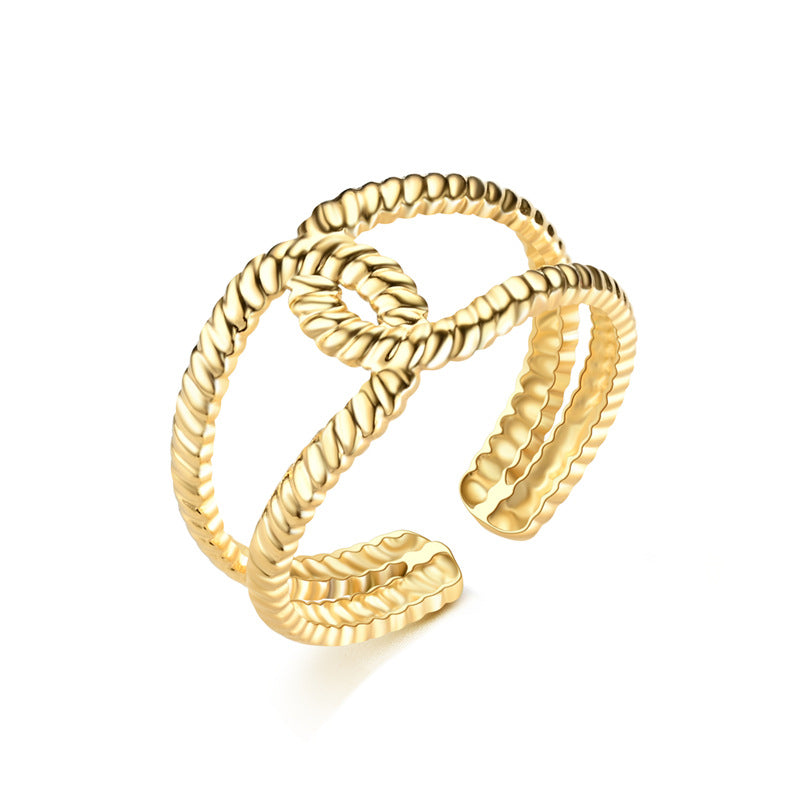 Damen Ring mit einzigartigem Handdesign Shop Nory