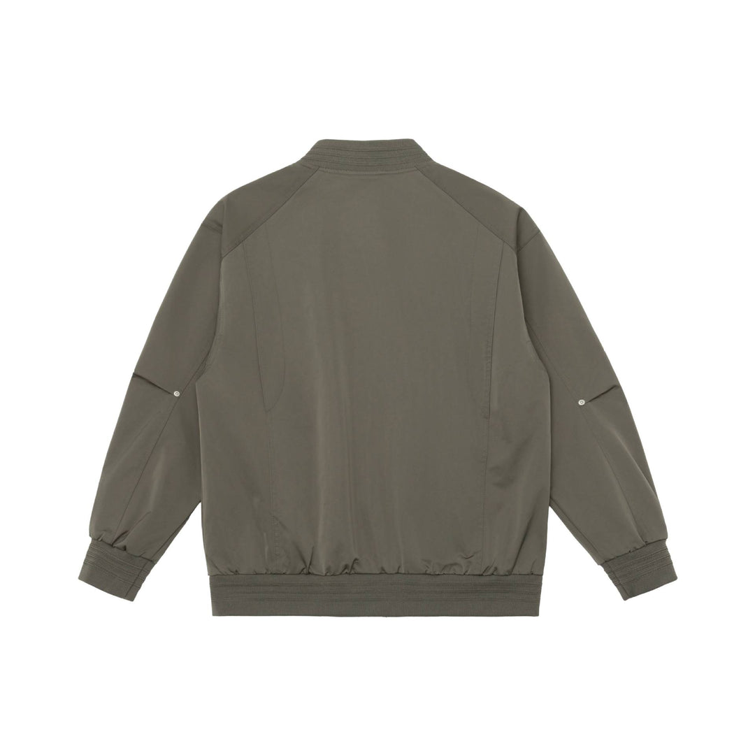Herren Boxy-Bomberjacke mit Stehkragen, verdecktem Reißverschluss und Pattentaschen Shop Nory