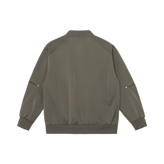 Herren Boxy-Bomberjacke mit Stehkragen, verdecktem Reißverschluss und Pattentaschen Shop Nory