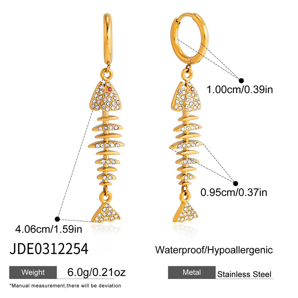 Damen elegante Halskette mit einzigartigem Fischanhänger Shop Nory