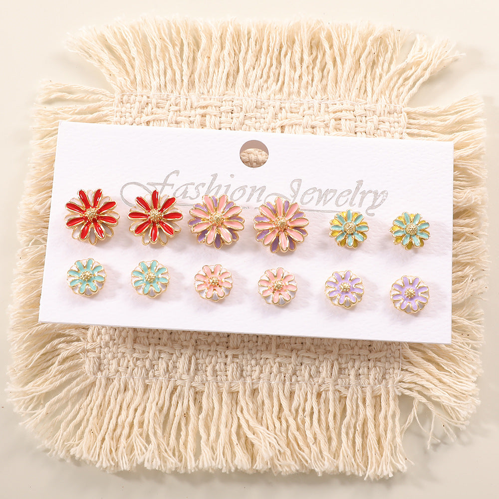 Damen Ohrstecker-Set mit verspieltem Tier- und Pilzdesign Shop Nory