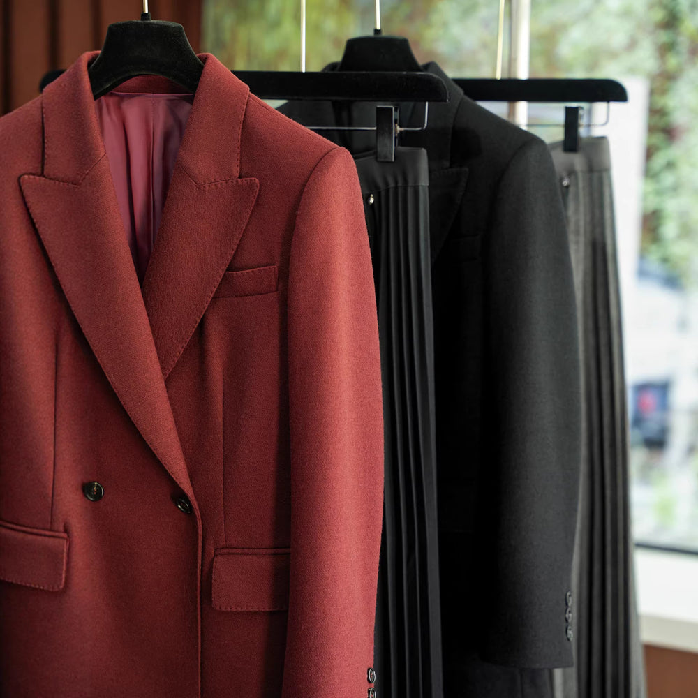Damen Designer Doppeltbreasted Blazer Shop Nory