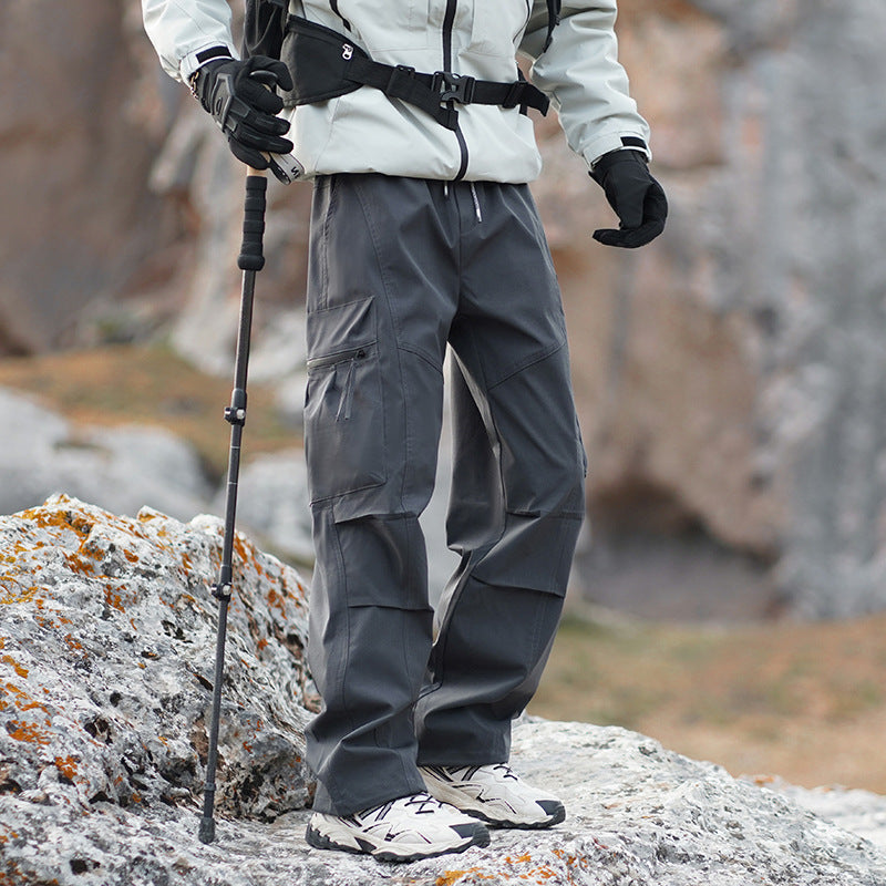Herren Robuste wasserabweisende Trekkinghose mit Cargo-Taschen Shop Nory