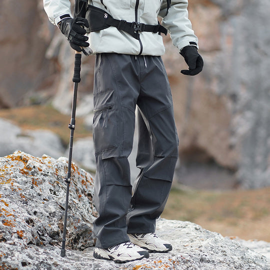 Herren Robuste wasserabweisende Trekkinghose mit Cargo-Taschen Shop Nory