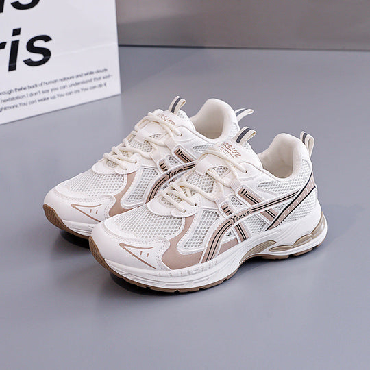 Damen Sportliche Sneakers mit dynamischer Mesh-Oberfläche und stoßdämpfender Sohle