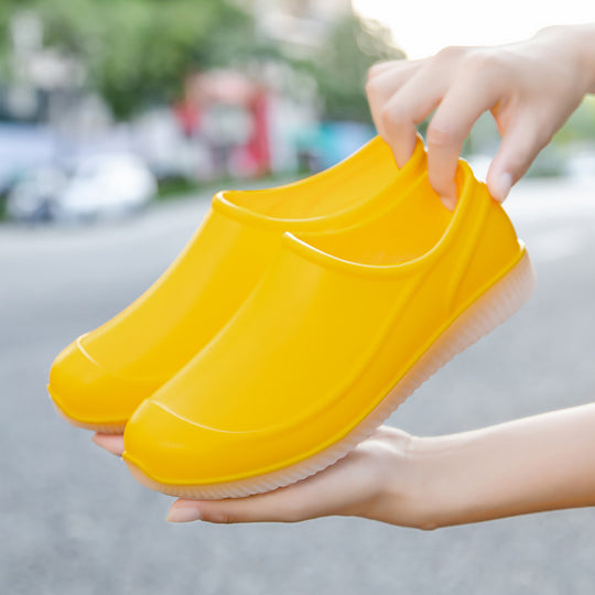 Unisex Wasserdichte Schlupf-Clogs mit stoßdämpfender EVA-Sohle und ergonomischer Fußmulde Shop Nory