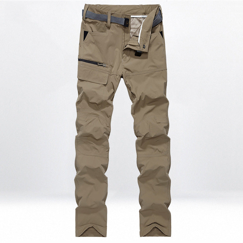 Herren Technische Trekking-Cargohose mit vorgeformten Knien und integrierter Gürtel-Lösung Shop Nory