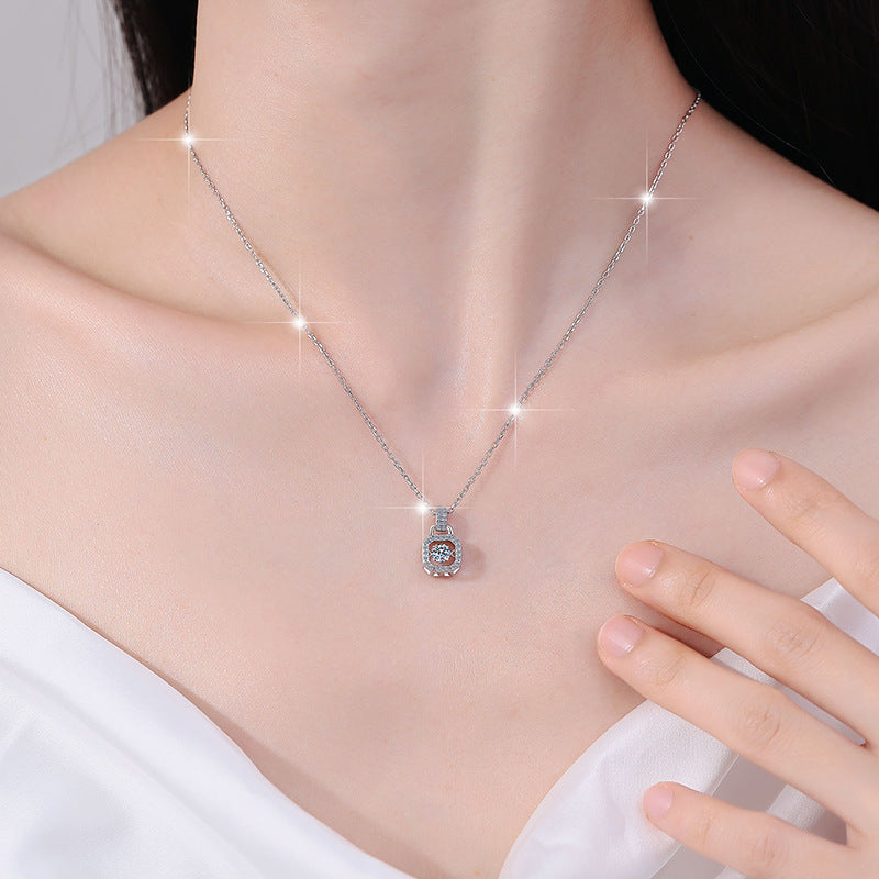 Damen Anhänger mit diamantähnlichem Design Shop Nory