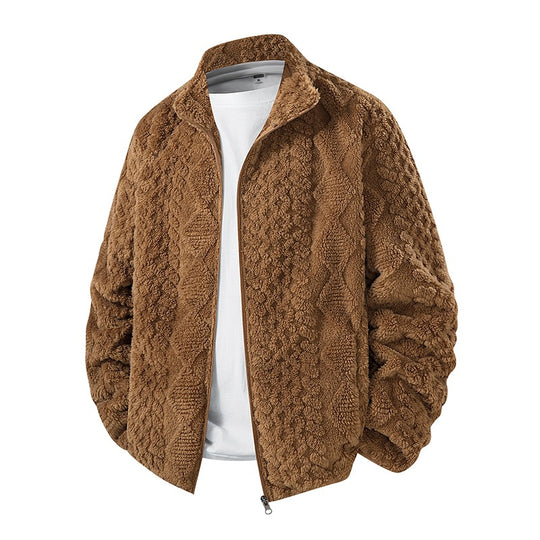 Herren Kuschelige Fleecejacke Shop Nory