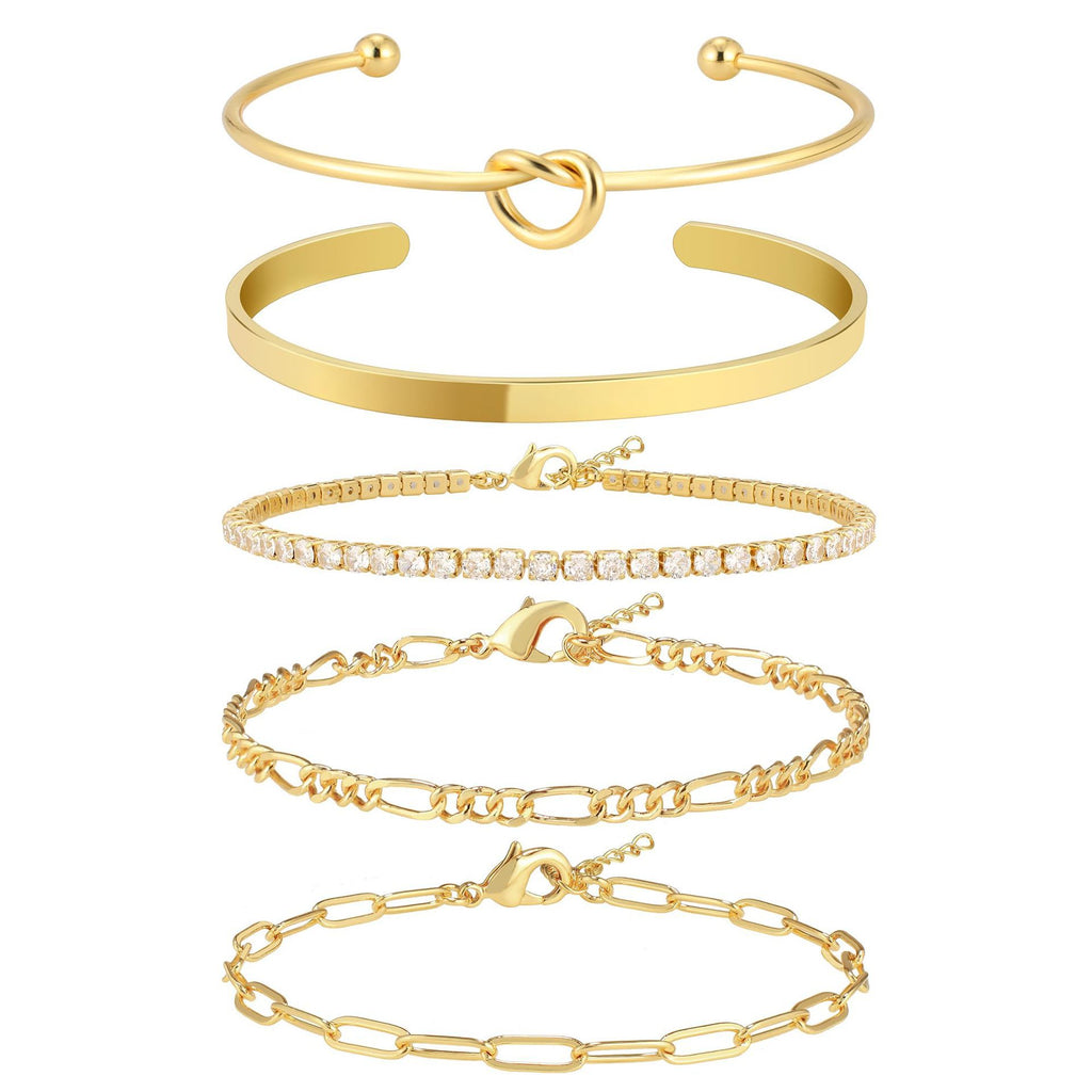 Damen modisches Armband-Set mit funkelnden Kristallen und elegantem Design Shop Nory