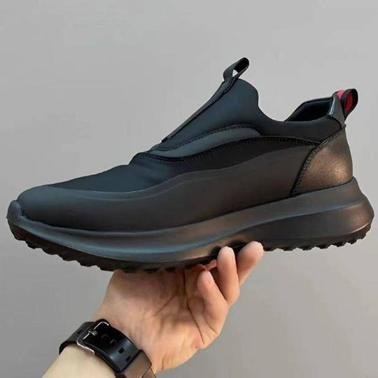 Herren Slip-On-Plateau-Sneaker mit neoprenartigem Schaft und profiliertem Trail-Profil Shop Nory
