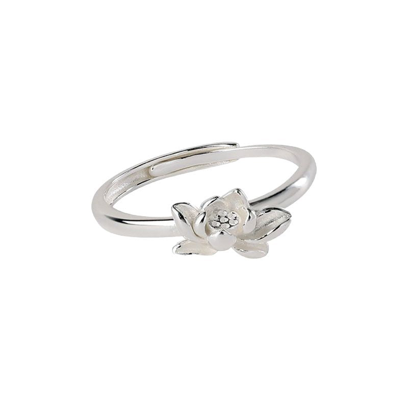 Damenring mit floralem Design und funkelndem Akzent Shop Nory