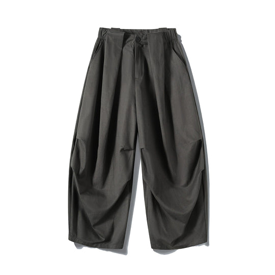 Damen Weite Culotte-Hose mit hohem Bund, Plissee-Detail und Utility-Panel Shop Nory