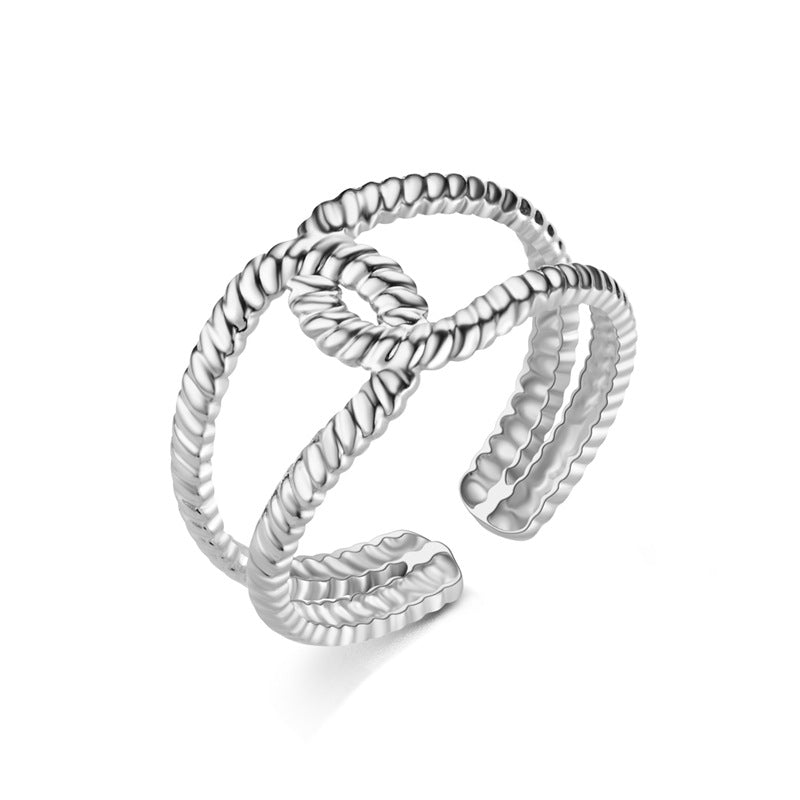 Damen Ring mit einzigartigem Handdesign Shop Nory