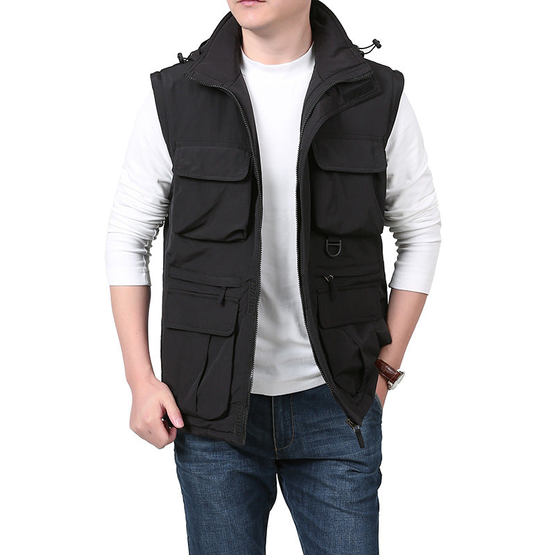 Herren Multifunktionale Outdoorjacke mit zahlreichen Taschen Shop Nory
