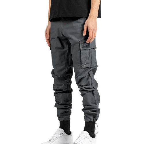 Herren Cargo-Hose mit elastischem Bund und praktischen Taschen