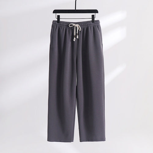 Unisex Gefütterte Fleece-Jogginghose mit elastischem Bund Kordelzug und schmalem Knöchelbündchen Shop Nory