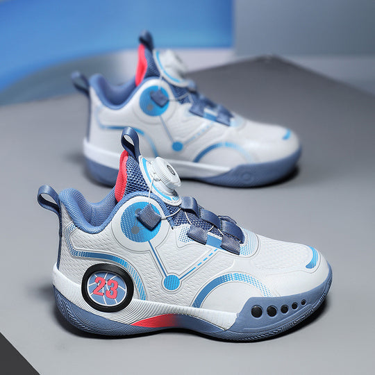 Herren Sportlicher Basketball-Low-Top mit BOA-Verschluss und gedämpfter Cupsohle Shopy Nory