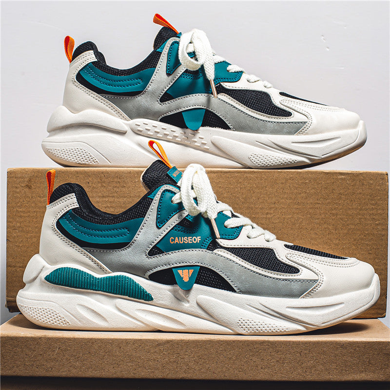 Herren Retro-Performance Street‑Sneaker mit mehrschichtiger Sohlentechnik und atmungsaktivem Mesh Shopy Nory