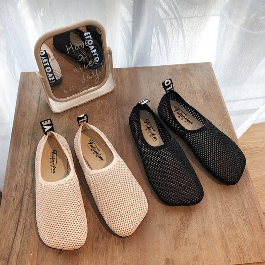 Damen Atmungsaktive Mesh-Slipper mit elastischem Einstieg und rutschfester Laufsohle Shop Nory