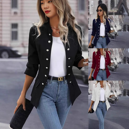 Damen elegante Blazerjacke
