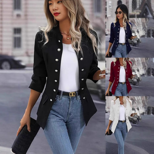 Damen elegante Blazerjacke