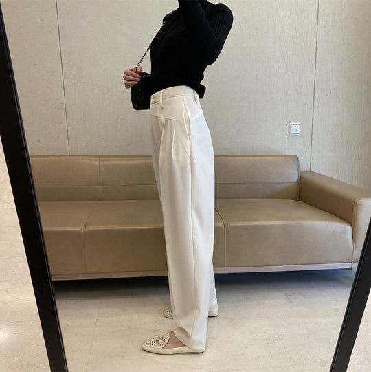 Damen Weit geschnittene High-Waist-Hose Shop Nory