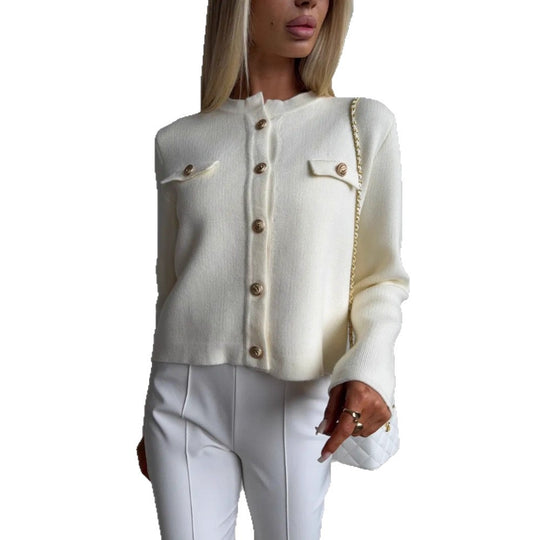 Damen Modische Kurze Strickjacke Shop Nory