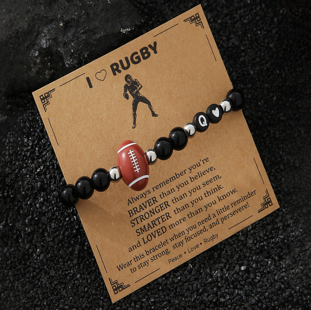 Unisex-Armband mit Rugby-Motiv Shop Nory