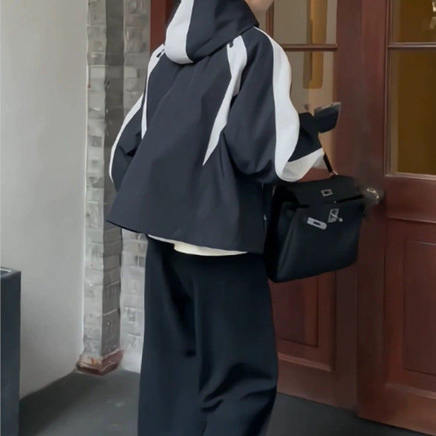 Damen Urbanes Übergangsjacke mit hohem Kragen Shop Nory