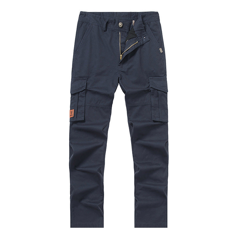 Herren Cargohose im Slim-Straight Schnitt mit Mehrfach‑Taschen und verstärkten Knien Shop Nory