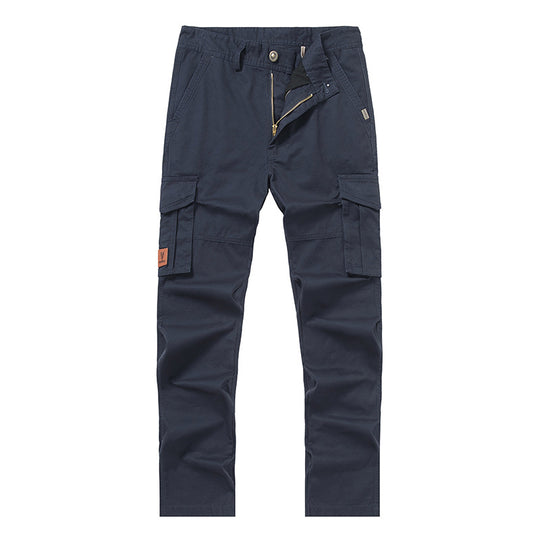 Herren Cargohose im Slim-Straight Schnitt mit Mehrfach‑Taschen und verstärkten Knien Shop Nory