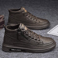 Herren modische High-Top Sneakers mit praktischer seitlicher Reißverschlussöffnung und Hochleistungssohle
