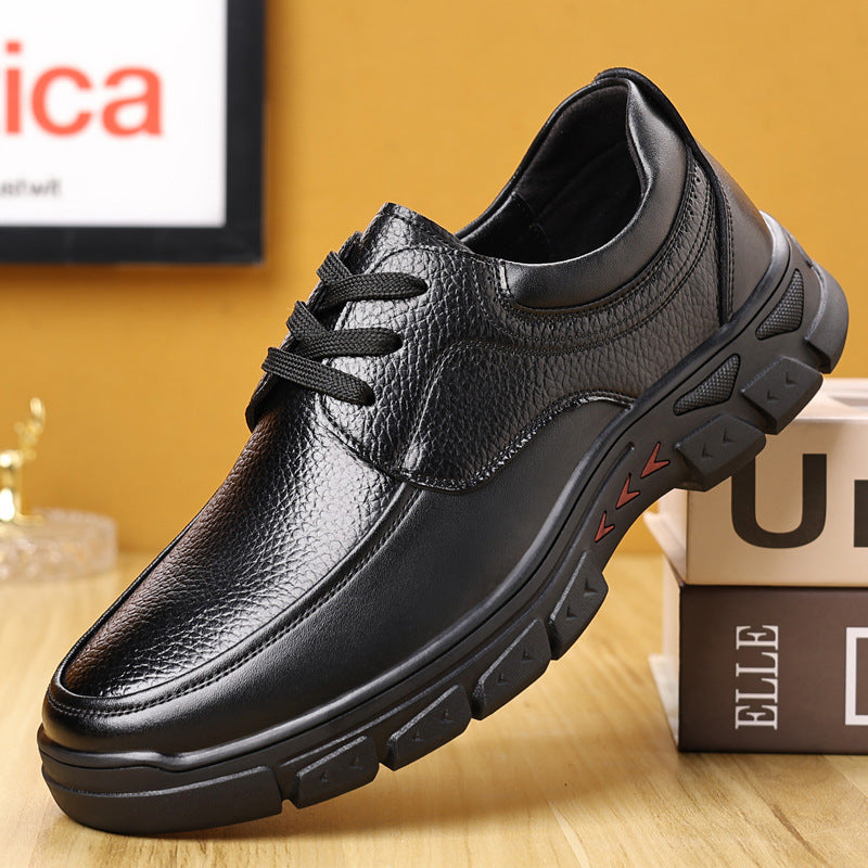 Herren Komfortable Schnürschuhe mit dämpfender Sohle und robustem Profil Shopnory