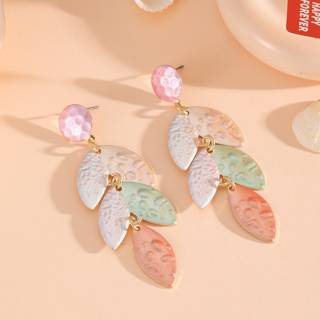 Damen Ohrstecker im floralen Design aus hochwertigem Metall Shop Nory