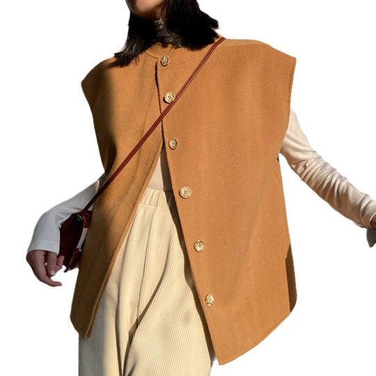 Damen Modische Oversized Weste Shop Nory