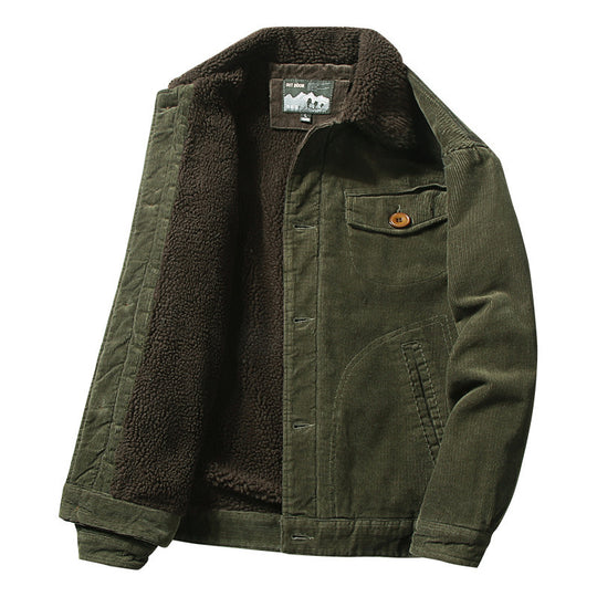 Herren Klassische Cordjacke Shop Nory