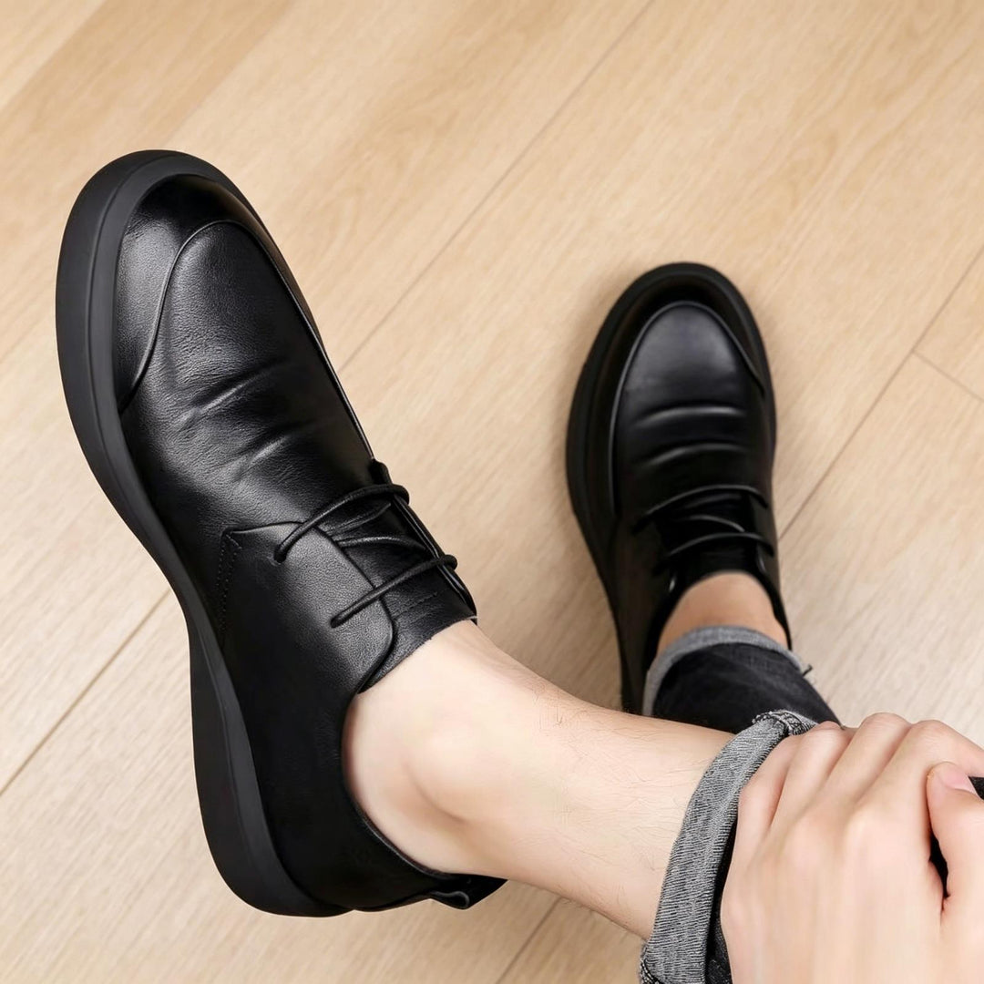 Herren Elegante Leder Sneakers Shop Nory