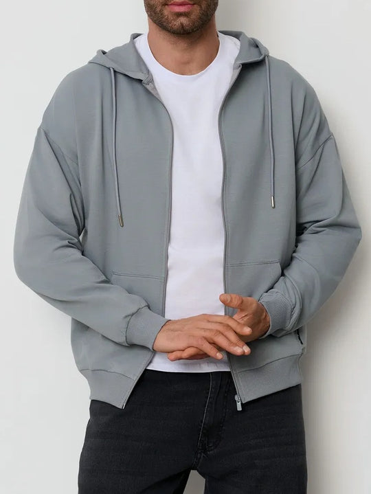 Herren Bequeme Kapuzenjacke