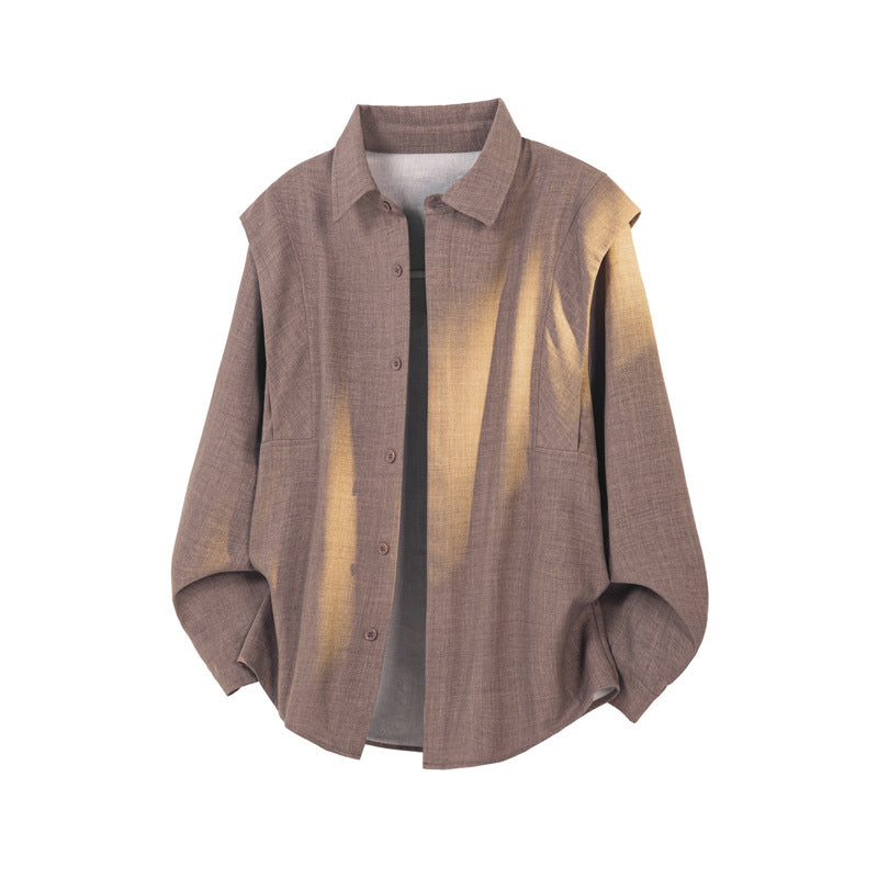 Herren Modische Hemdbluse mit strukturiertem Design Shop Nory